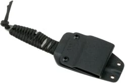 ANV P100 Sleipner, Black Paracord P100-002, Black Kydex Sheath, Cuchillo De Cuello -Morakniv || SOG || Böker Ventas ANVP100 002 07 anv knives