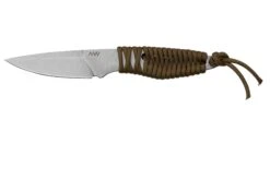 ANV Knives P100 Sleipner, Coyote Paracord, P100-005, Black Kydex Sheath, Cuchillo De Cuello