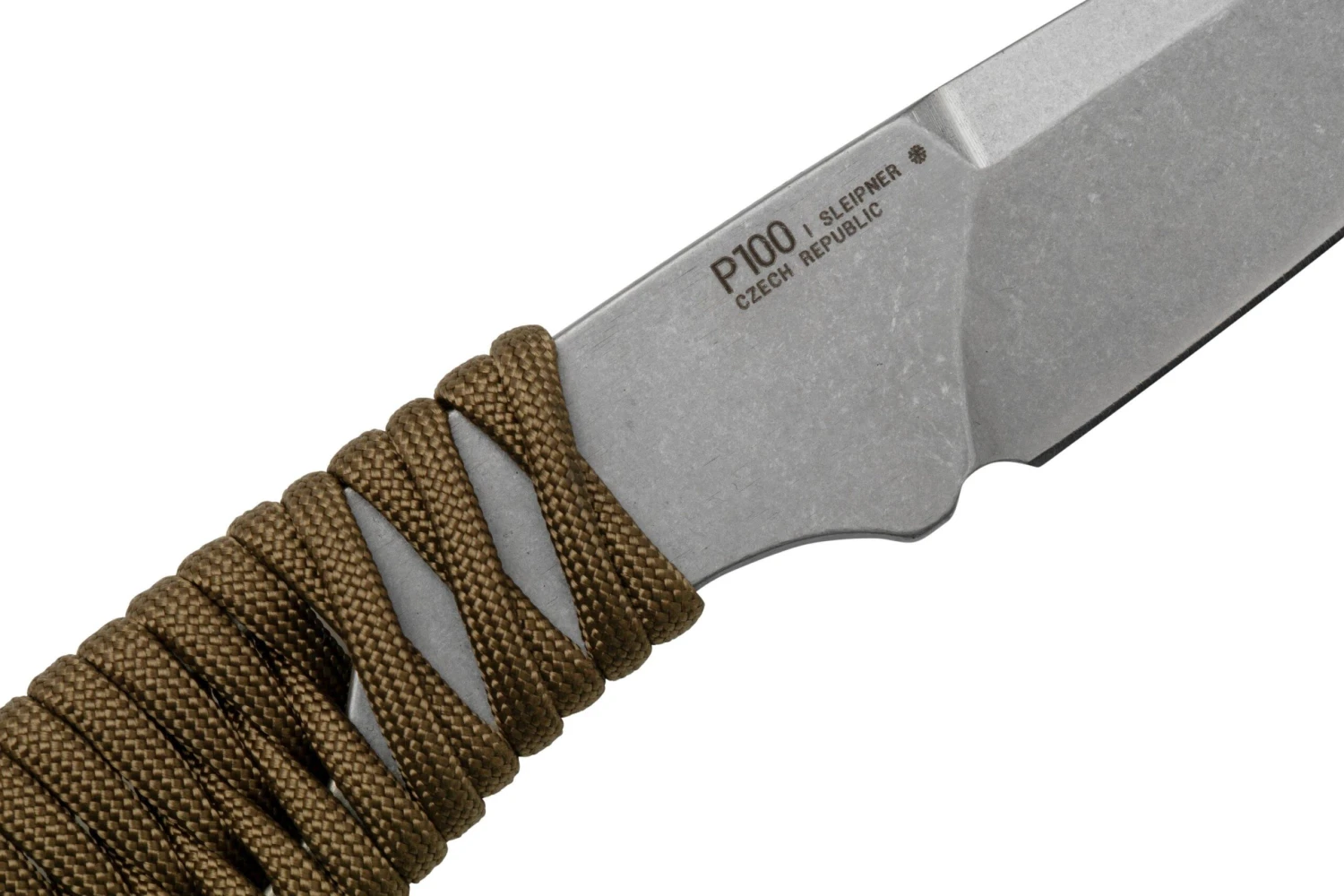 ANV Knives P100 Sleipner, Coyote Paracord, P100-005, Black Kydex Sheath, Cuchillo De Cuello 7 ANV Knives P100 Sleipner, Coyote Paracord, P100-005, Black Kydex Sheath, Cuchillo De Cuello - Imagen 5