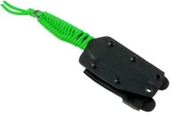 ANV P100 Sleipner, Neon Green Paracord, ANVP100-009, Black Kydex Sheath, Cuchillo De Cuello -Morakniv || SOG || Böker Ventas ANVP100 009 05 anv knives