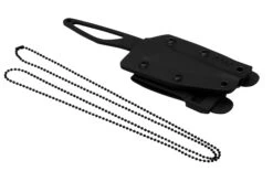 ANV Knives P100 Sleipner Cerakote, No Paracord, P100-036, Black Kydex Sheath, Cuchillo De Cuello -Morakniv || SOG || Böker Ventas ANVP100 036 06 anv