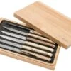 Laguiole En Aubrac Ancestral Juego De Cuchillos Para Carne 6-unidades De Madera De Haya -Morakniv || SOG || Böker Ventas AU6MC99DHUL 01 laguiole en aubrac