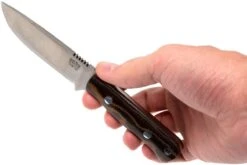 Bark River Bravo Necker II CPM 154CM, Burgundy Snakeskin Micarta 16 Bark River Bravo Necker II CPM 154CM, Burgundy Snakeskin Micarta -Morakniv || SOG || Böker Ventas BRK07 002SBC 06 bark river brk07 002sbc 15