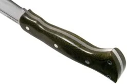 Bark River JX5 Vengeful 1 CPM 3V Green Canvas Micarta Machete -Morakniv || SOG || Böker Ventas BRK10 123GCM 04 bark river knives