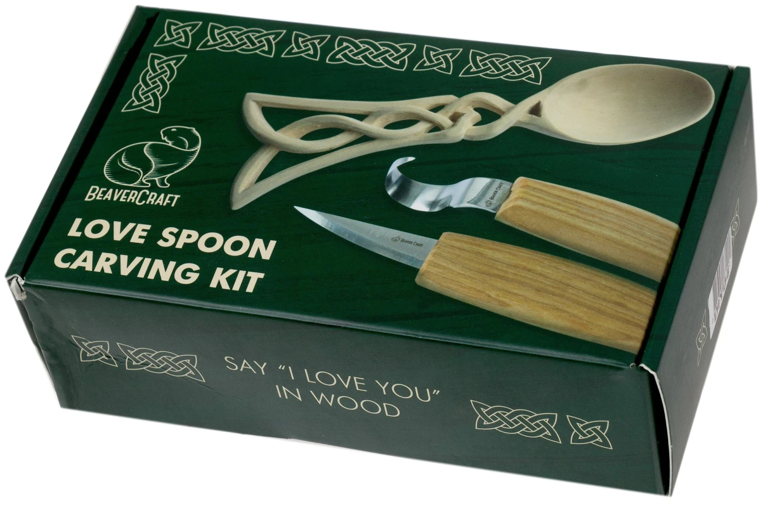 BeaverCraft Love Spoon Carving Hobby Kit DIY04 Set De Tallado De Madera 4 BeaverCraft Love Spoon Carving Hobby Kit DIY04 Set De Tallado De Madera - Imagen 2