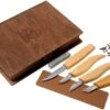 BeaverCraft Basic Set Of 4 Knives S07 Juego De Talla De Madera Con Libro De Almacenamiento De Madera 2 BeaverCraft Basic Set Of 4 Knives S07 Juego De Talla De Madera Con Libro De Almacenamiento De Madera -Morakniv || SOG || Böker Ventas BVS07BOOK 01 beavercraft