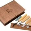 BeaverCraft Spoon Carving Set De 4 S19 Libro, Juego De Tallado De Madera Con Libro De Almacenamiento De Madera 1 BeaverCraft Spoon Carving Set De 4 S19 Libro, Juego De Tallado De Madera Con Libro De Almacenamiento De Madera -Morakniv || SOG || Böker Ventas BVS19BOOK 01 beavercraft