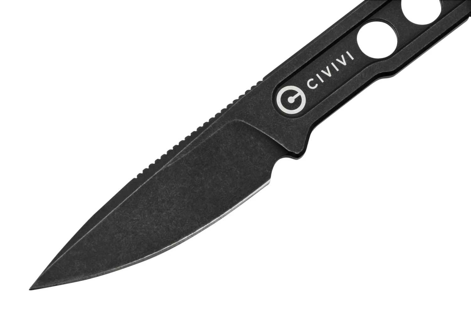 Civivi Circulus C22012-1, Black Stonewashed 10Cr15CoMoV Cuchillo De Cuello, Diseño De Ostap Hel 5 Civivi Circulus C22012-1, Black Stonewashed 10Cr15CoMoV Cuchillo De Cuello, Diseño De Ostap Hel - Imagen 3