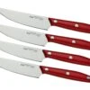 Due Cigni 1896 America 2C1019RSET4, Juego De Cuchillos Para Carne De 4 Piezas, Rojo -Morakniv || SOG || Böker Ventas DG2C1019RSET4 01 duecigni