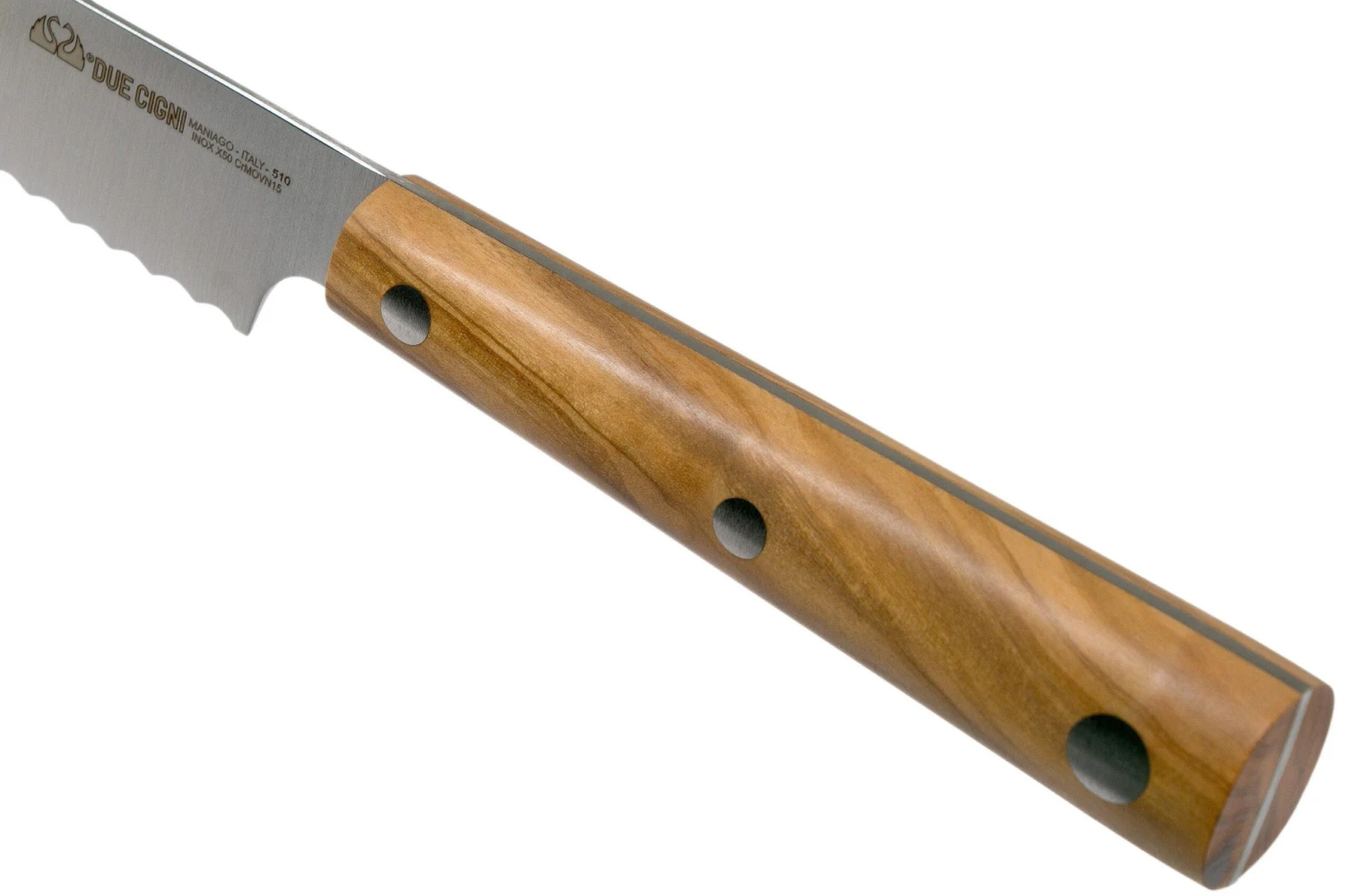 Due Cigni Hakucho Pankiri/ Cuchillo Para Pan 21 Cm, Madera De Olivo 8 Due Cigni Hakucho Pankiri/ Cuchillo Para Pan 21 Cm, Madera De Olivo - Imagen 6