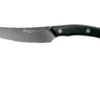Due Cigni Arne Line Cuchillo Dentado Para Carne 11 Cm, Negro