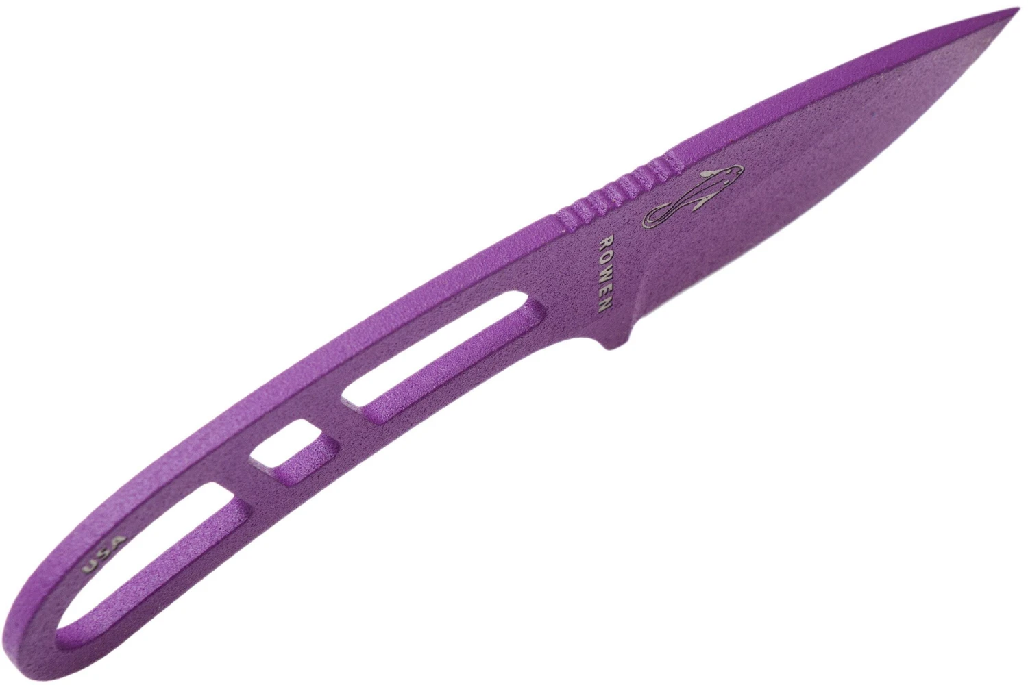 ESEE Candiru Purple CAN-PURP Cuchillo De Cuello Con Funda Blanca + Clip De Cinturón 6 ESEE Candiru Purple CAN-PURP Cuchillo De Cuello Con Funda Blanca + Clip De Cinturón - Imagen 4