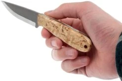 Brisa Necker 70 - Curly Birch - Funda De Cuero - 9800 -Morakniv || SOG || Böker Ventas ENZ 9800 08 enzo enz 9800 08