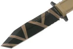 Extrema Ratio Fulcrum S, Desert Warfare 04.1000.0092/DW Cuchillo Fijo -Morakniv || SOG || Böker Ventas ER04 1000 0092 DW 03 extrema ratio
