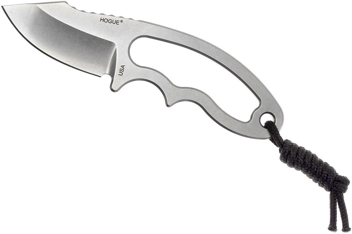Hogue EX-F03 2.25" Clip Point Tumble Finish Cuchillo De Cuello 35370 5 Hogue EX-F03 2.25" Clip Point Tumble Finish Cuchillo De Cuello 35370 - Imagen 3