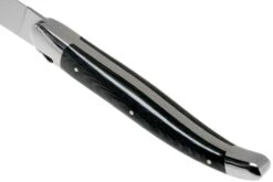 Forge De Laguiole T22MINTCNOI Negro Micarta Juego De Cuchillos Para Carne Pulidos De 2 Piezas -Morakniv || SOG || Böker Ventas LAT22MINTCNOI 04 forge de laguiole