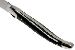 Forge Laguiole Set De 6 Juego De Cuchillos Para Carne, Cuerno Negro, T62MINBN -Morakniv || SOG || Böker Ventas LAT62MINBN 06 forge de laguiole