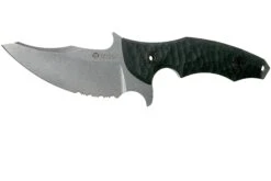 Maserin Badger 940-G10N Black G10 Cuchillo Fijo, Alessandro Zanin Design