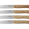 Opinel Facette Ash, Juego De Cuchillos De Cocina 4 Piezas