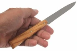 Opinel T001515, Cuchillo Para Carne, Esprit Sud, Madera De Olivo 10 Opinel T001515, Cuchillo Para Carne, Esprit Sud, Madera De Olivo -Morakniv || SOG || Böker Ventas OPT001515 05 opinel tafelmesset esprit sud olijf opt001515 d4