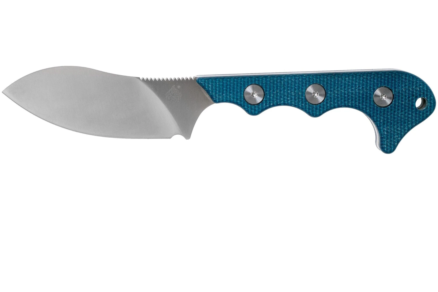 QSP Knife Neckmuk QS125-D Blue Micarta Cuchillo De Cuello 3 QSP Knife Neckmuk QS125-D Blue Micarta Cuchillo De Cuello