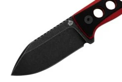 QSP Knife Canary QS141-B2 Blackwashed, Black Red G10, Cuchillo De Cuello 10 QSP Knife Canary QS141-B2 Blackwashed, Black Red G10, Cuchillo De Cuello -Morakniv || SOG || Böker Ventas QS141 B2 03 qsp