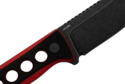 QSP Knife Canary QS141-B2 Blackwashed, Black Red G10, Cuchillo De Cuello 12 QSP Knife Canary QS141-B2 Blackwashed, Black Red G10, Cuchillo De Cuello -Morakniv || SOG || Böker Ventas QS141 B2 05 qsp