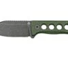 QSP Knife Canary QS141-C2 Blackwashed, Black Green G10, Cuchillo De Cuello -Morakniv || SOG || Böker Ventas QS141 C2 01 qsp