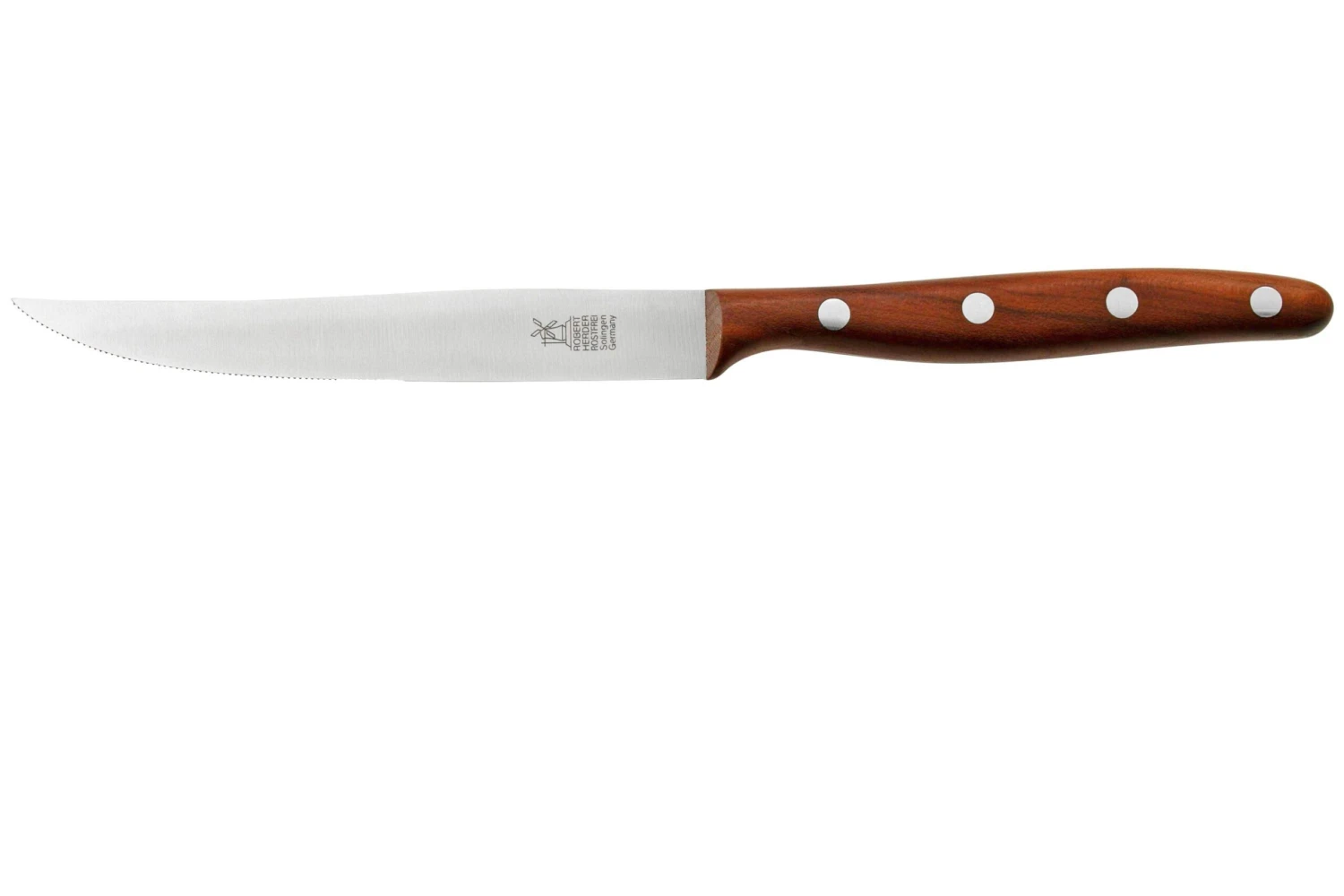 Robert Herder Steak Knife Slim 2007475040000 Acero Inoxidable, Madera De Ciruelo, 12 Cm 3 Robert Herder Steak Knife Slim 2007475040000 Acero Inoxidable, Madera De Ciruelo, 12 Cm