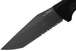 SOG Trident FX 17-12-02-57 Blackout, Partially Serrated, Cuchillo Fijo -Morakniv || SOG || Böker Ventas SOG 17 12 02 57 03 sog