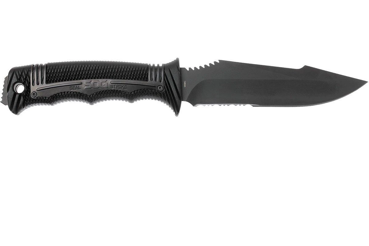 SOG SEAL Strike Black, Deluxe Sheath SS1003-CP 3 SOG SEAL Strike Black, Deluxe Sheath SS1003-CP - Imagen 2