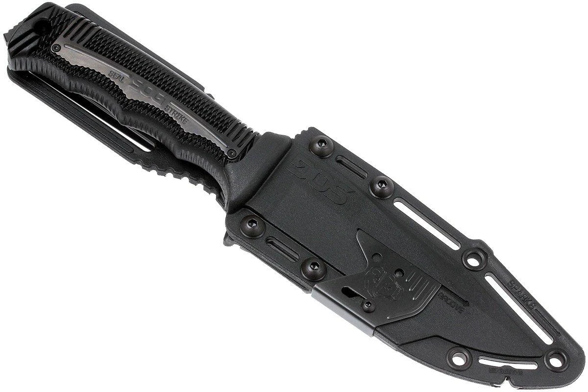 SOG SEAL Strike Black, Deluxe Sheath SS1003-CP 8 SOG SEAL Strike Black, Deluxe Sheath SS1003-CP - Imagen 7