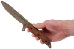 TOPS Knives TOPS Missile Strike MISS-01 Cuchillo Fijo, Kelly McCulley Design -Morakniv || SOG || Böker Ventas TK MS 01 06 tops knives tk ms 01 06