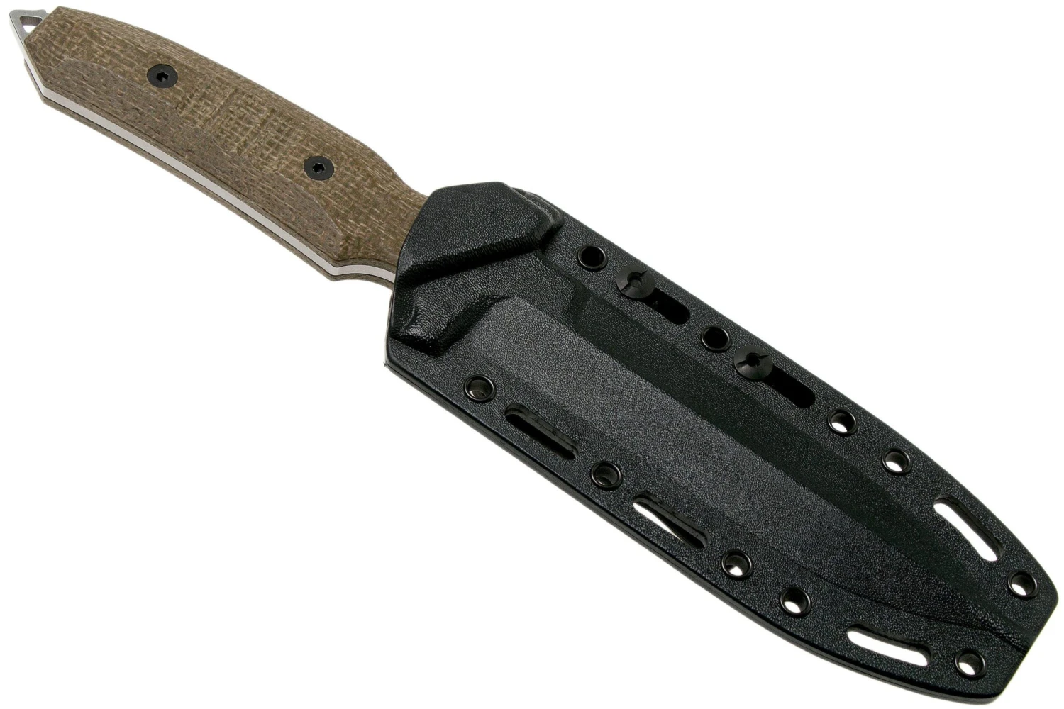 Viper Fearless VT4018CG Sleipner Stonewashed, Green Canvas Micarta, Cuchillo Fijo, Rumici Design 8 Viper Fearless VT4018CG Sleipner Stonewashed, Green Canvas Micarta, Cuchillo Fijo, Rumici Design - Imagen 6