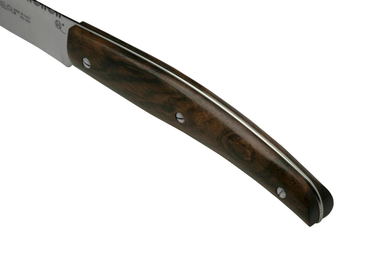 Viper Costata VT7502-04ZI, Juego De Cuchillos De Carne De 4 Piezas, Madera De Ziricote 6 Viper Costata VT7502-04ZI, Juego De Cuchillos De Carne De 4 Piezas, Madera De Ziricote - Imagen 4