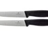 Victorinox SwissClassic Cuchillo Para Carne/-pizza Negro, Set De 2, 6.7933.12B -Morakniv || SOG || Böker Ventas VT6 7933 12B 01 victorinox vt6 7933 12b 01