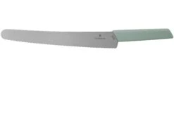 Victorinox Swiss Modern 6.9076.26W44B Cuchillo De Pan 26cm, Verde Menta