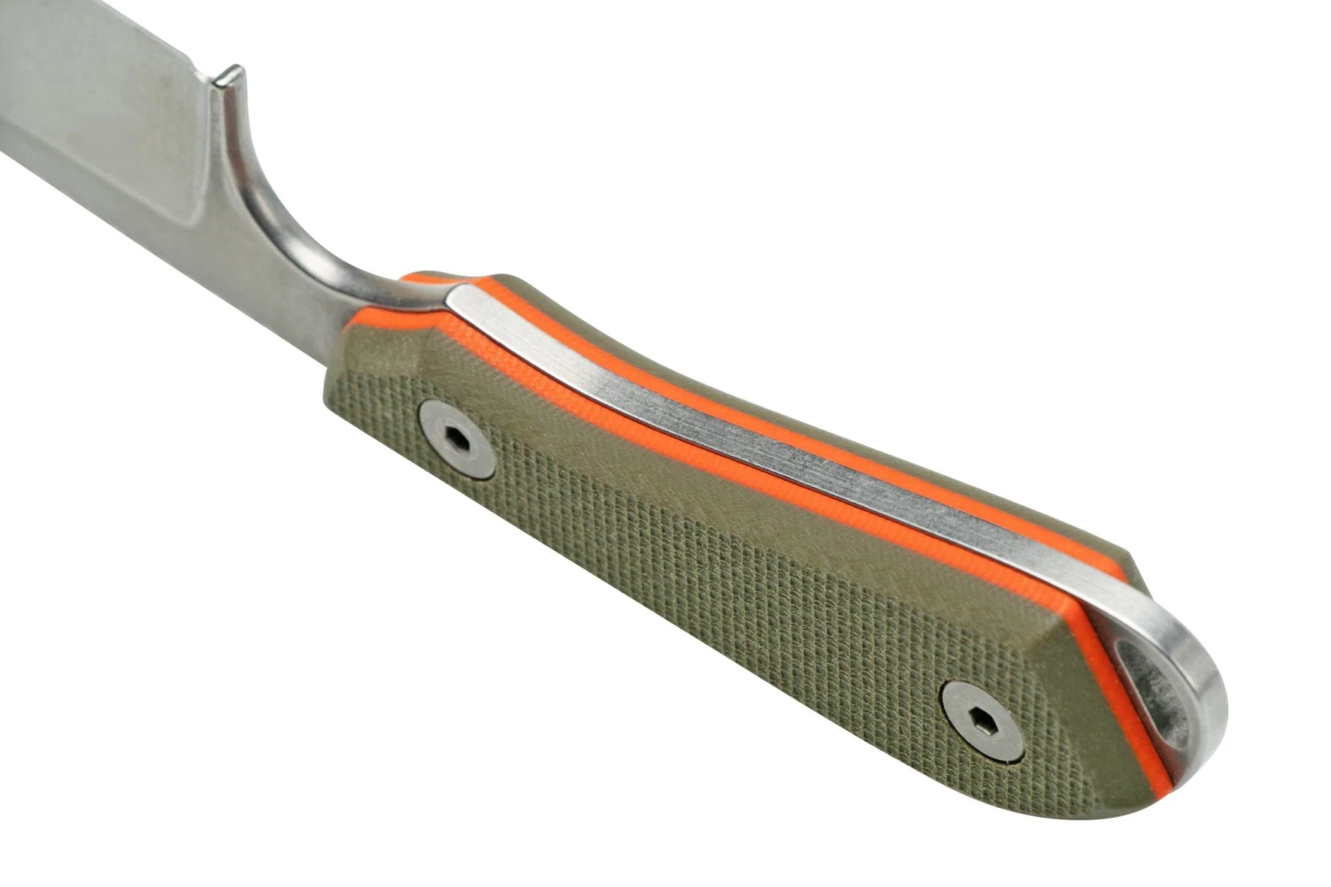 White River M1 Backpacker Pro WRM1-TGO Green/Orange G10, Funda De Kydex, Cuchillo De Cuello 6 White River M1 Backpacker Pro WRM1-TGO Green/Orange G10, Funda De Kydex, Cuchillo De Cuello - Imagen 4