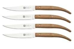 Zwilling Steak 39160, Juego De 4 Cuchillos Para Carne, Encina