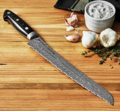 Bob Kramer By Zwilling Euro Acero Inoxidable Cuchillo De Pan 26 Cm, 34896-261-0 -Morakniv || SOG || Böker Ventas eurostainless1